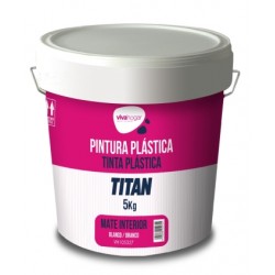 PINTURA PLAST MATE 5 KG BL...