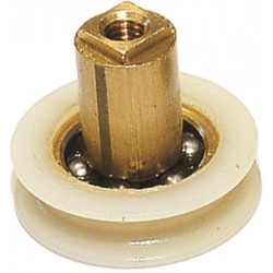 RUEDA MAMPARA TUBO 24MM...